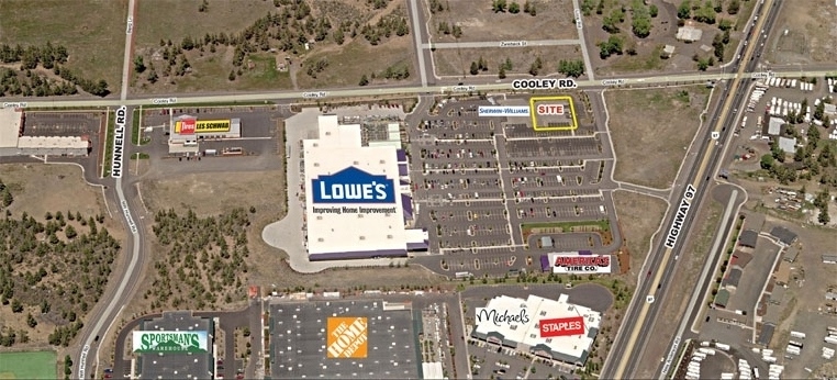 Retail pad on Cooley Rd. in Bend