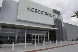 A Nordstrom Rack storefront in Houston.