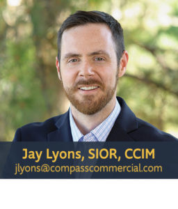 Jay Lyons, SIOR, CCIM broker and partner at Compass Commercial Real Estate Services