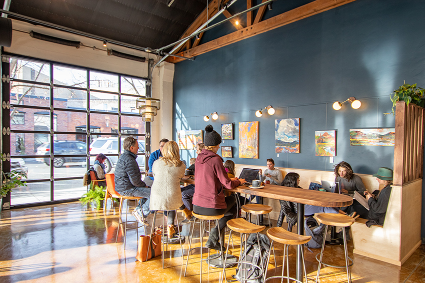 Lone Pine Coffee Roasters Compass Commercial Real Estate Services Bend OR